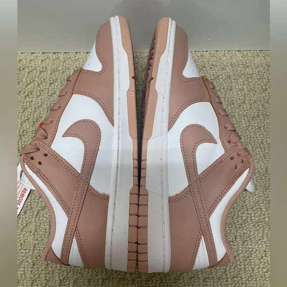 NWT Nike Dunk Low Rose Whisper Pink White 8 - Picture 12 of 13